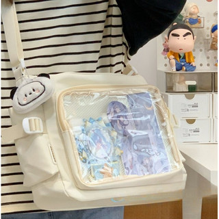 Mới Giá cả phải chăng minh bạch PVC Crossbody ITA Túi