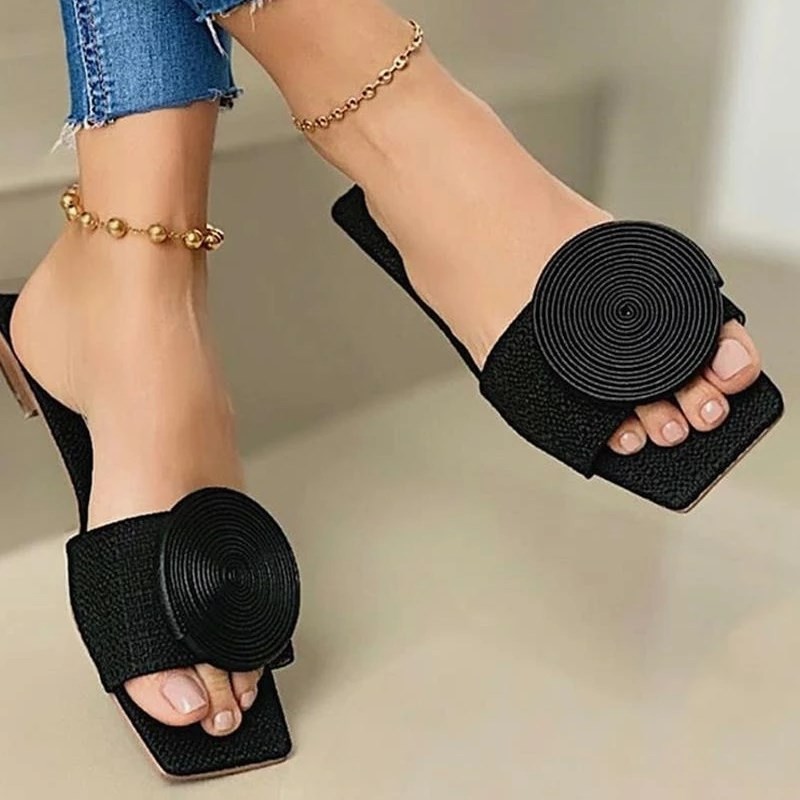 Xăng đan cỡ lớn Xăng đan đi biển thông thường Giày nữ
