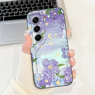 Dành Cho Tecno Camon 40 4G CM5 Ốp điện thoại Silicon Mềm Hoa Hồng Phổ Biến Cho Tecno Camon 40 Pro 4G CM6 Vỏ Chống Sốc