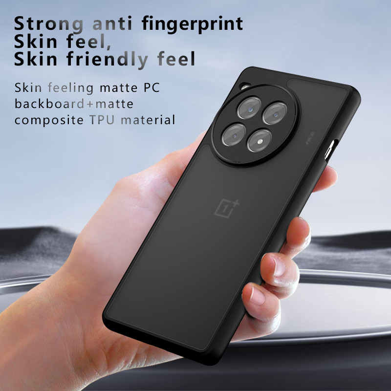 Dành Cho OnePlus 13 13 13R 12 12R 11R Nord 4 3 CE4 Lite Ace 2 3 5 Pro 2V 3V Vỏ Điện Thoại Chống Rơi Túi Khí PC Cứng + TPU Vỏ Lưng Da Thoải Mái