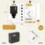 Bộ sạc nhanh GODD 200W Bộ chuyển đổi 6 cổng để sạc đồng thời nhiều thiết bị
