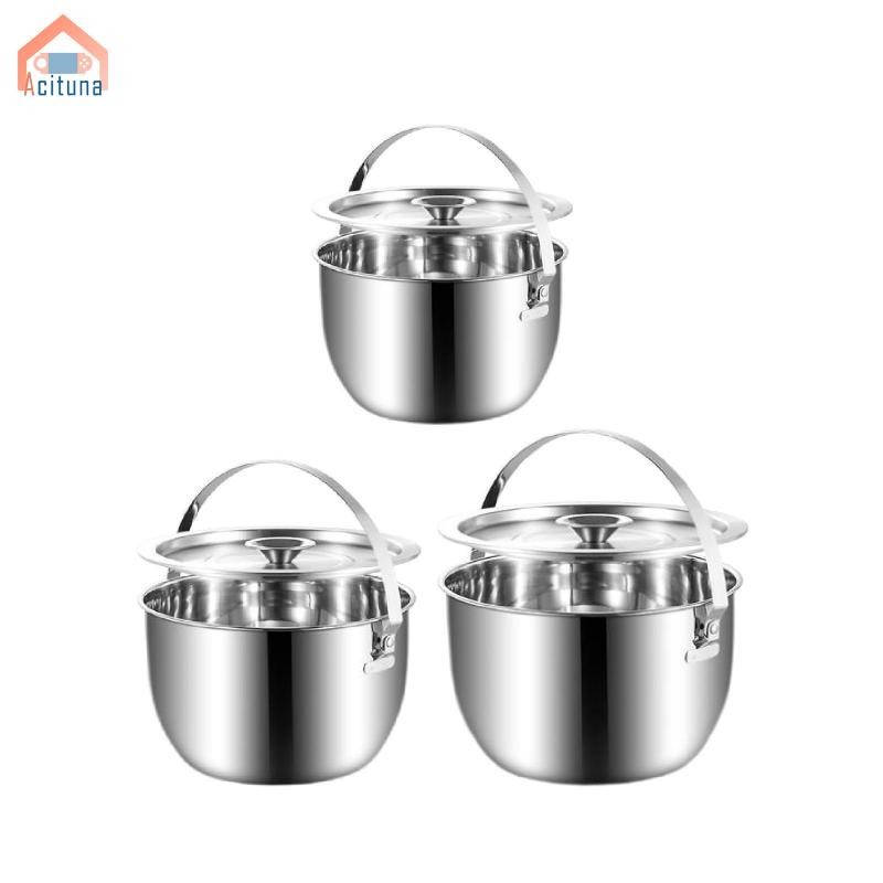 Xô Đá Có Nắp Thùng Bảo Quản Câu Lạc Bộ Bình Rượu Inox Bình Nước Giải Khát Cho Sân Sau Nhà Hàng Dã Ngoại Đồ Uống Cắm Trại