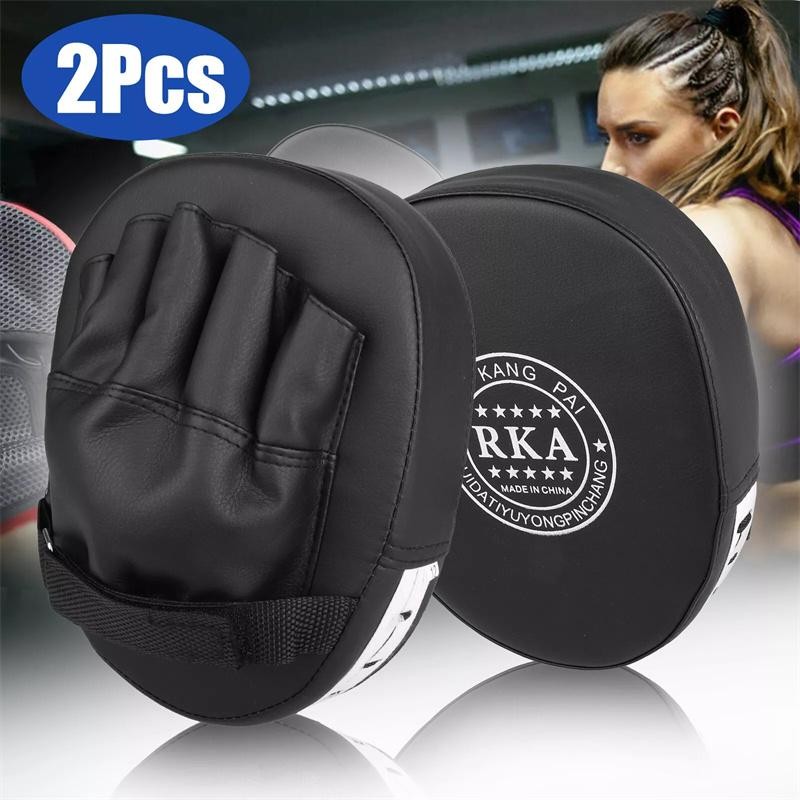 Tmoy 2 Cái / lốc Kick Găng Tay Đấm Bốc Miếng Lót Đấm Mục Tiêu Túi Nam MMA PU Karate Muay Thái Miễn Phí Chiến Đấu Sanda Huấn Luyện Người Lớn Trẻ Em Thiết Bị TCVN