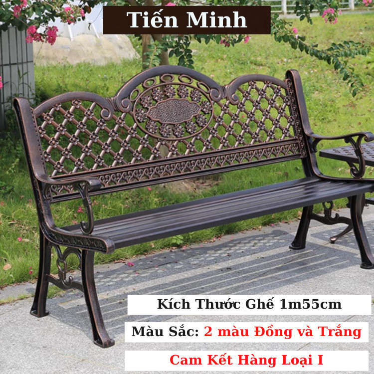 Ghế Ban Công Nhôm Đúc Nhập Khẩu Cao Cấp Sang Trọng, Bền Đẹp Lý Tưởng Cho Sân Vườn Ngoài Trời –TM01