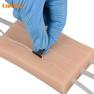 Silicone Tiêm Thực Hành Pad Bộ Phục Hồi Máu Sinh Viên Y Tá Bộ Sưu Tập Máu Đâm thủng Huấn Luyện Miếng Lót Mô Hình