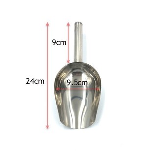 Vá Xúc Đá Inox, Muỗng Xúc Đá Inox, nhỏ gọn tiện lợi dễ sử dụng, không gỉ, lâu bền