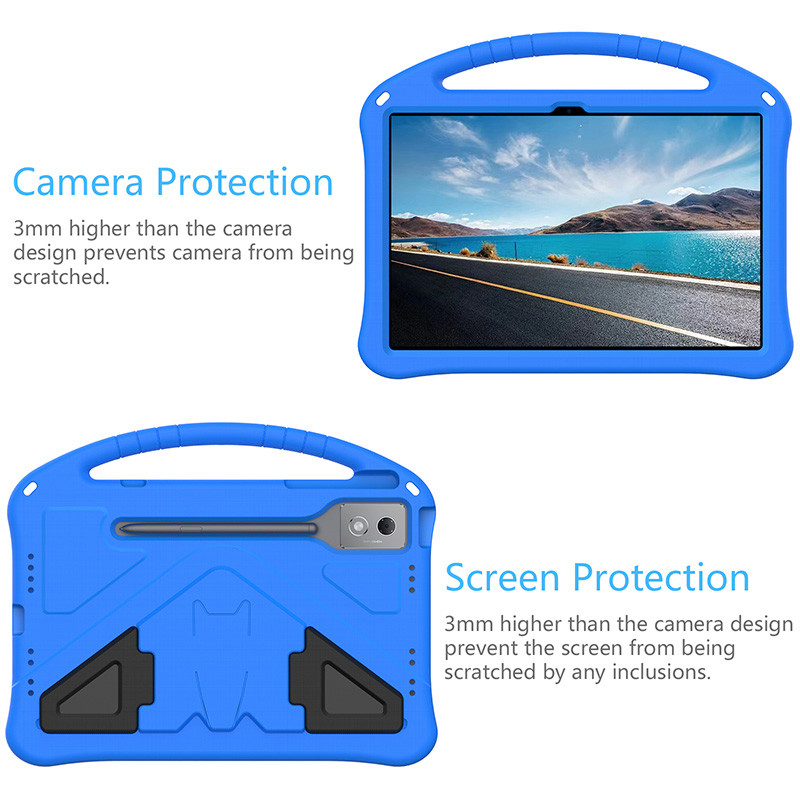 Ốp An Toàn Trẻ Em Cho Lenovo Idea Tab Pro 12.7 TB373FU Xiaoxin Pad Pro 12.7 2025 TB375FC Yoga Pad Pro Ai TB520FU EVA Vỏ Máy Tính Bảng Chống Sốc