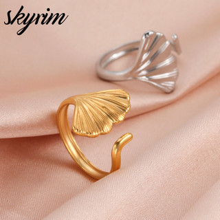 SKYRIM Nhẫn Nữ Mở Đẹp Quà Tặng Trang Sức Thời Trang Có Thể Điều Chỉnh