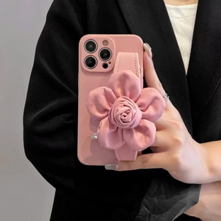 Hoa Hồng Vỏ Mềm Dễ Thương Thích Hợp Cho Iphone 11promax 16pro 16promax X XR XSMAX 12 13 14 15 pro max Vỏ Nữ Mặt Sau 14promax 15plus