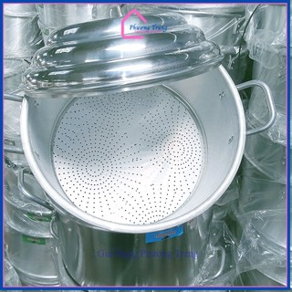 [CHÍNH HÃNG] CHÕ HẤP ĐỒ XÔI NHÔM SIZE 48cm TRƯỜNG THÀNH CAO CẤP HẤP 25KG GẠO, LOẠI 1 DÀY