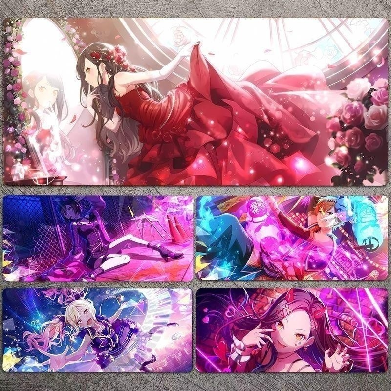 Miếng Lót Chuột Chơi Game Cho Game Thủ PJSK Project Sekai Cực Lớn Dày Bàn Phím Máy Tính Bàn Thảm Bàn Cao Su (FGC)