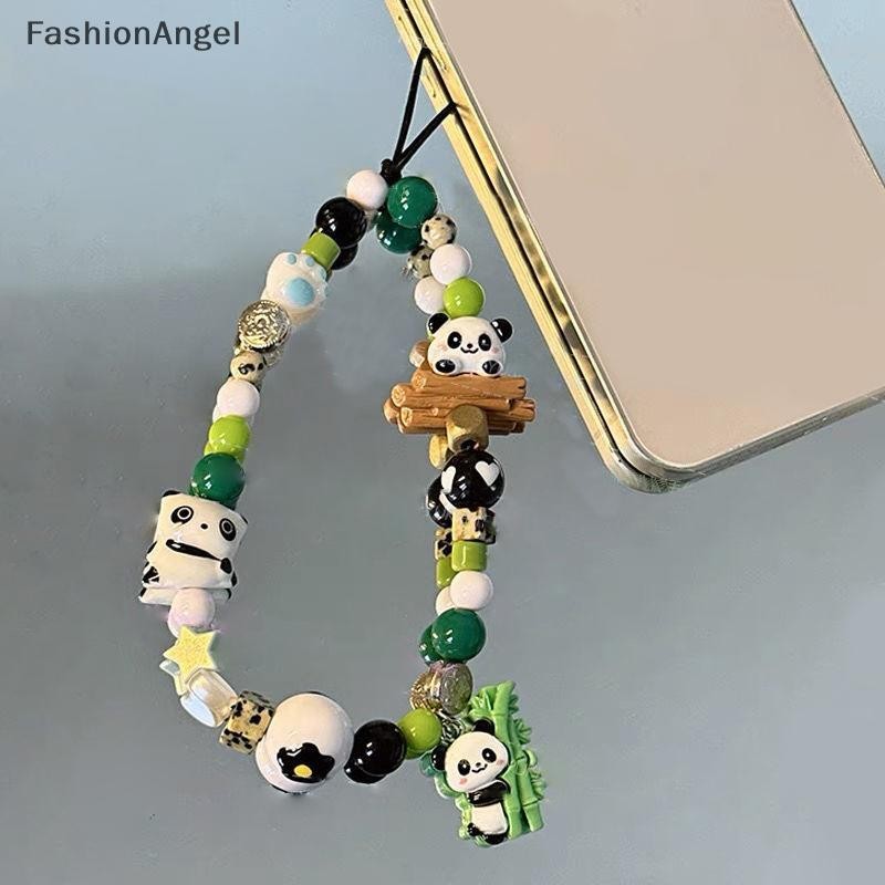 Fashionangel Phong Cách Trung Hoa Hoạt Hình Gấu Trúc Đính Hạt Dây Xích Điện Thoại Chống Mất Dây Đeo Điện Thoại Quyến Rũ Mặt Dây Chuyền Dễ Thương Dây Buộc Cho Bé Gái Điện Thoại Di Động Dây Đeo Cổ Tay VN