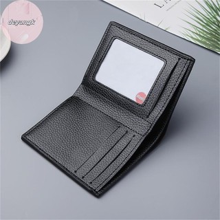 Deyangk Nam Ngắn Dọc Ví Ngân Hàng Gói Thẻ Ví ID Túi Đựng Ví VN