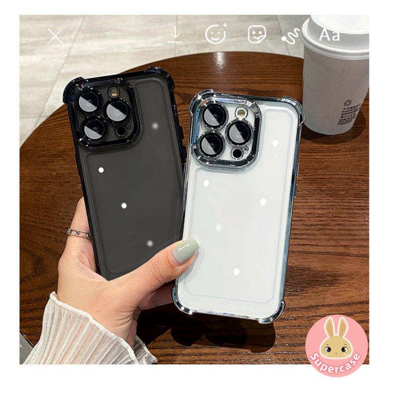 Vỏ chống rơi bốn góc cho Honor 600 Lite Power2 Play 10 20 9T 3 Y9s X8C X8D X7C Magic 8 Pro Air RSR Huawei Nova Y91 Y63 Y73 12i Vỏ điện thoại Vỏ nhựa TPU mềm