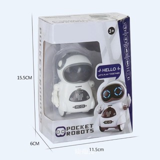 Đồ chơi tương tác bằng giọng nói SOULSPACE, Robot thông minh đa chức năng đối thoại tương tác, Robot bỏ túi nhạc năng động nhảy múa