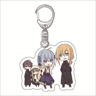 Móc Khoá, Mô Hình Standee Anime Manga Saint Cecilia and Pastor Lawrence Trang Trí Bàn Học