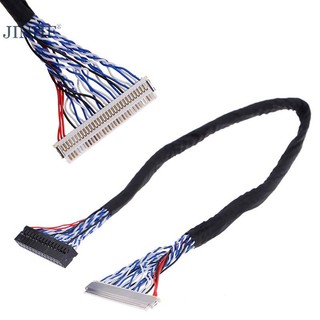Jinhf 25Cm 8 bit lvds cáp cố định-30 pin 2ch cho bộ điều khiển bảng điều khiển lcd / led 17-26 inch 
 Nóng bỏng