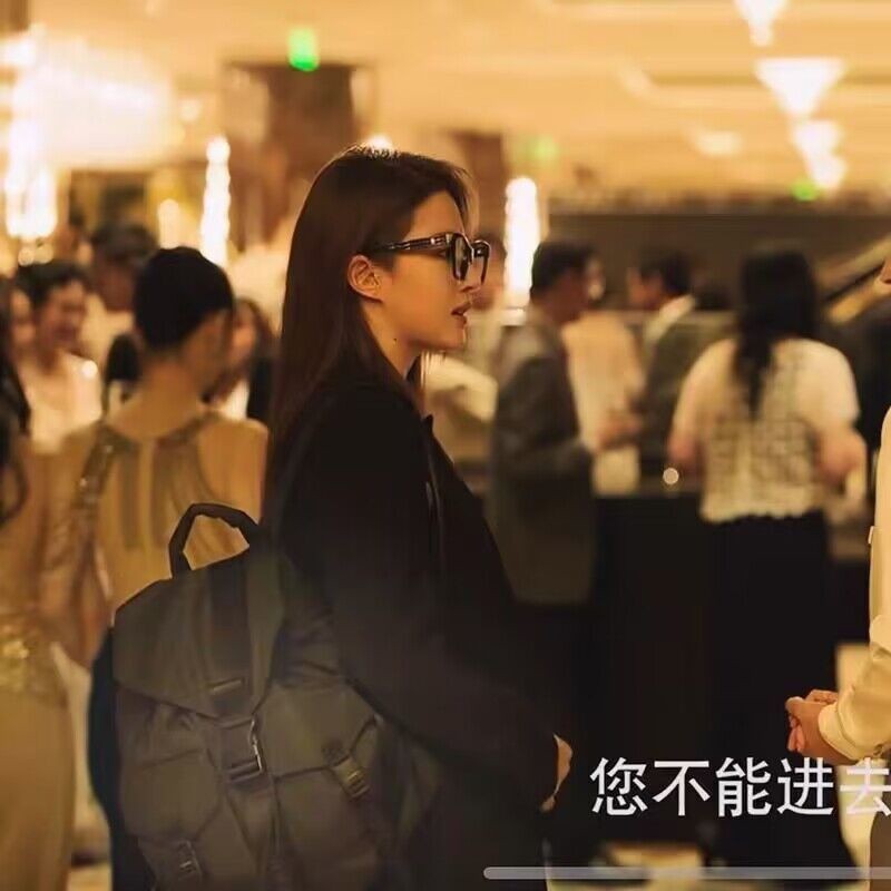 Câu Chuyện Hoa Hồng Liu Yifei Cùng Phong Cách Huang Yimei Ba Lô Nữ Đi Lại Máy Tính Ba Lô Túi Du Lịch Ánh Sáng Lớn