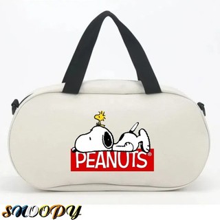 Snoopy tote vải Oxford đa năng: tập thể dục, du lịch, hành lý, lưu trữ, đeo chéo
