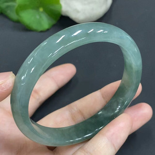 Miến Điện Băng Sáp Ngọc Vòng Tay Nữ Dầu Xanh Nổi Hoa Cũ Hố Đá Sáp Ngọc Vòng Tay Nữ Ngọc Vòng Tay 24.11.22