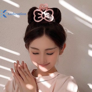 Kudosation Dễ Thương Nơ Nhựa Vuốt Kẹp Kẹo Màu Cua Cho Bé Gái Ngọt Vuốt Tóc Phụ Kiện Tóc