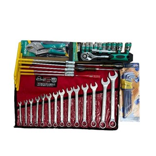 Bộ đồ nghề sửa xe máy, ô tô 10 món giá rẻ, tiện lợi - combo đồ nghề sửa chữa xe 10 món (10X)