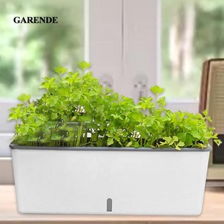 Garande Hộp Cửa Sổ Chậu Cây Đa Năng Tự Tưới Cây Hộp Đựng Hình Chữ Nhật Trồng Cho Trong Nhà Ngoài Trời Sân hiên Bên Ngoài Cửa Sổ