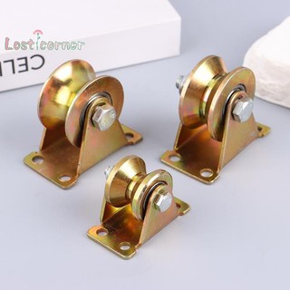 Lostcorner V / U Rãnh Bánh Xe 1.2 / 2 / 2.5 "Bánh Xe Trượt Cổng Bánh Xe Chịu Lực Con Lăn Cứng Cho Cán Cổng Mới