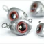 GAVESTO Chì Head Bait sinker, Jig Head Bottom Swimbait Jig Heads, 2025 3.5g / 5g / 7g / 10g Mềm Giun mồi phát sáng Jig Kim Loại Đầu Nước Ngọt