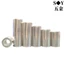 Chất liệu thép Carbon Bushing Lỗ bên trong Đường kính bên trong 3 / 3.5 / 4mm Đường kính ngoài 6 / 7 / 9 / 12mm Không gian rỗng Dây dẫn không răng Dây dẫn kim loại bên trong