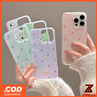 Ốp Lưng Cho OPPO Reno 16F Reno15F Reno 14F Reno 14Pro Reno 13F Reno12F Reno12 Pro Reno 11F Reno 10 Reno 8T Reno 8Z Reno 7Z Reno7 Reno8 Reno5 Đơn Giản Nhiều Màu Sắc Chấm Bi Điện Thoại IMD