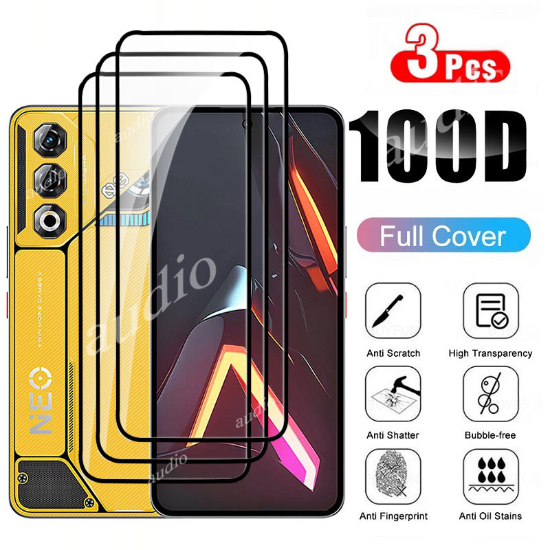Nubia NEO 5 GT 5G Nubia NEO 3 GT 5G 3 Kính Cường Lực Cho ZTE Nubia NEO 3 GT 3GT NEO3 GT 5G Bảo Vệ Màn Hình Điện Thoại Vỏ Kính Bảo Vệ Phim Cho ZTE Nubia NEO 3 GT NEO3 GT 5G 9H HD Chống Trầy Xước