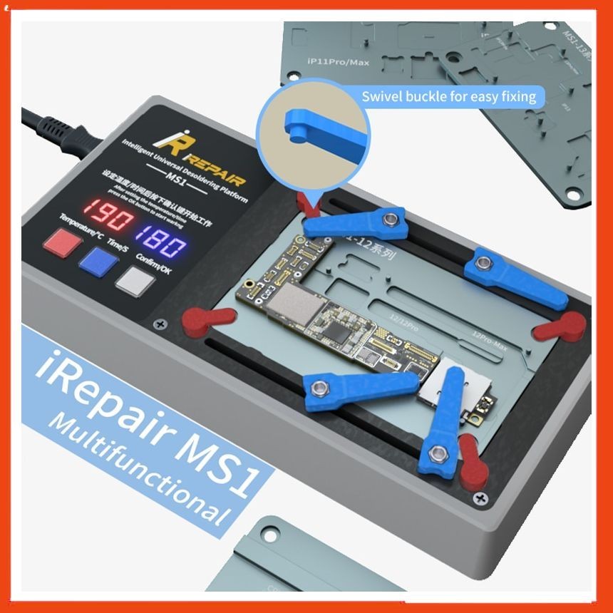 [DCSC] Bộ Đế Nhiệt Tách Main MIJING iRepair MS1 – Hỗ Trợ Sửa Chữa Điện Thoại