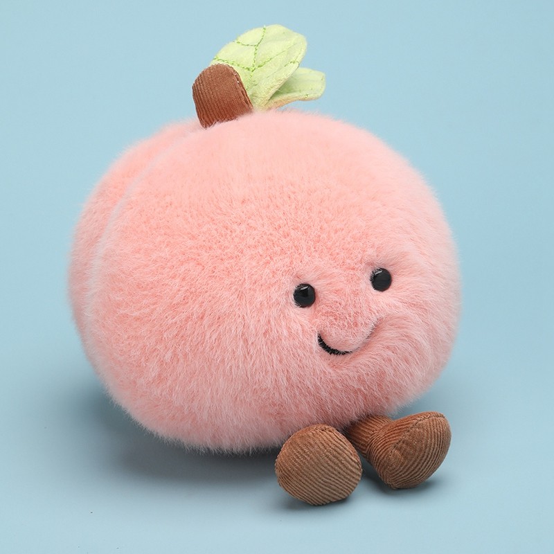 Rytanda Kawaii Apple Pear Peach Gối Trăng Mặt Trời Sao Anh Đào Sừng Trái Cây Dễ Thương Bánh Mì Gối Mềm Thực Phẩm Sang Trọng Búp Bê Thích Hợp Cho Trẻ Em Quà Tặng Sinh Nhật