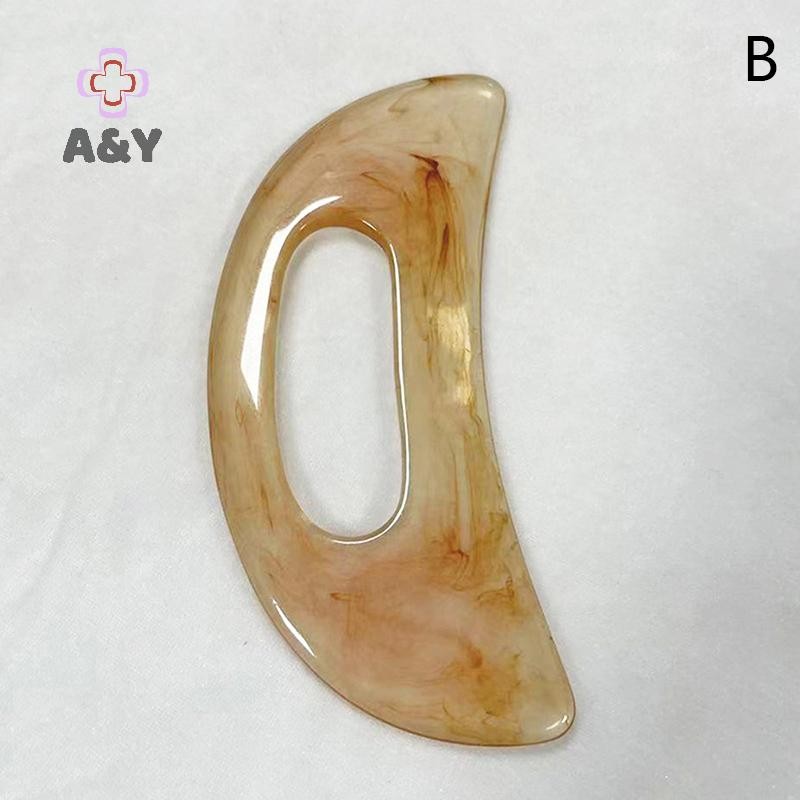 A & Y 1 Bảng Guasha Đá Tự Nhiên Nhựa Tổng Hợp Scpy aping Board Công Cụ Massage.