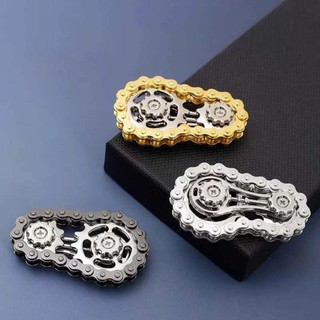 [Còn hàng] Con quay hồi chuyển đầu ngón tay bánh đà NOOKSTORY, Con quay bánh xích EDC giảm căng thẳng Fidget Spinner, Đồ chơi Fidget xích xe đạp bằng kim loại mới lạ bền bỉ sành điệu dành cho người lớn