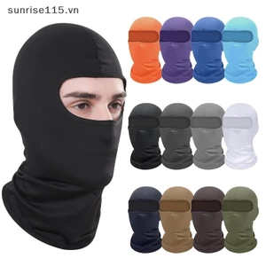 Mũ đi xe đạp thoáng khí mùa hè Srvn Chống tia cực tím Balaclava Nam Mặt nạ toàn mặt Xe máy Chạy bộ thể thao làm mát.