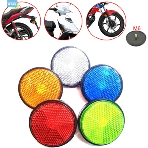 Bộ phản quang tròn Xe tải Xe máy Bộ phận đèn khúc xạ ban đêm