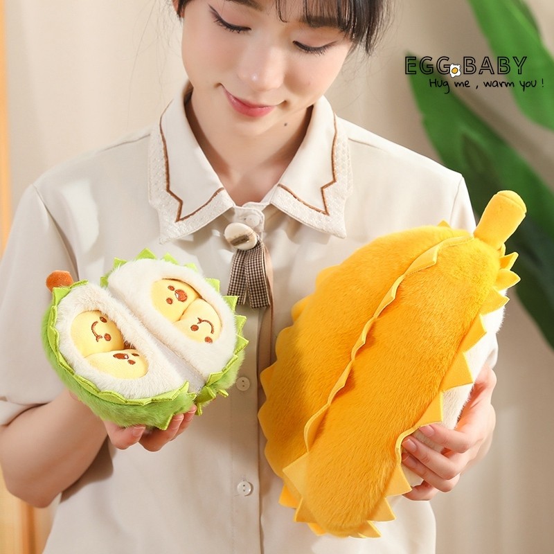 Mô phỏng Durian Đồ chơi sang trọng Búp bê sầu riêng ngon Sáng tạo Búp bê trái cây Quà tặng cho bạn bè Quà tặng sinh nhật