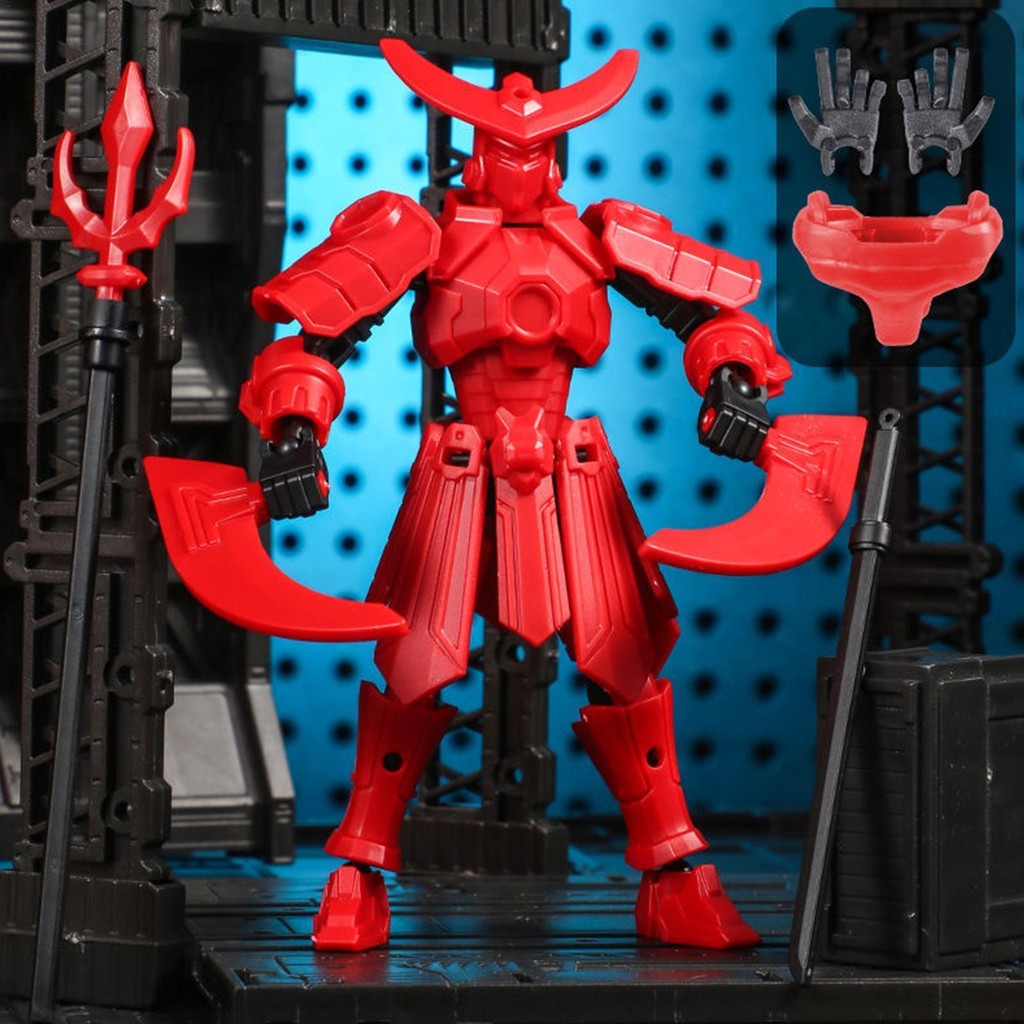 Dummy 13 Nhân Vật Hành Động 3D In Đồ Chơi May Mắn 13 Nhân Vật Hành Động Đa Khớp Di Động Robot Quà Tặng saixit2vn
