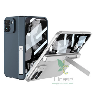 Bản lề từ tính Full Bracket Stand Case Cover Google Pixel 9 / 10 Pro Fold Mặt trước Kính cường lực Phim chân đế Vỏ bọc trọn gói