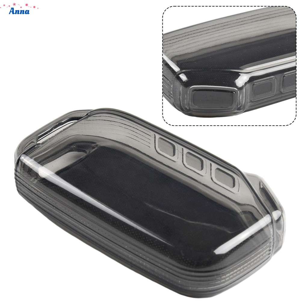 【Anna】Key Case K3 K5 K8 Key Fob TPU Transparent Black CRYSTAL CLEAR For Kia Forte Soul