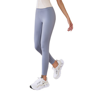 Quần thể thao nữ Eo cao Không xấu hổ Dây 82,5% Polyster 17,5% Chất liệu Spandex