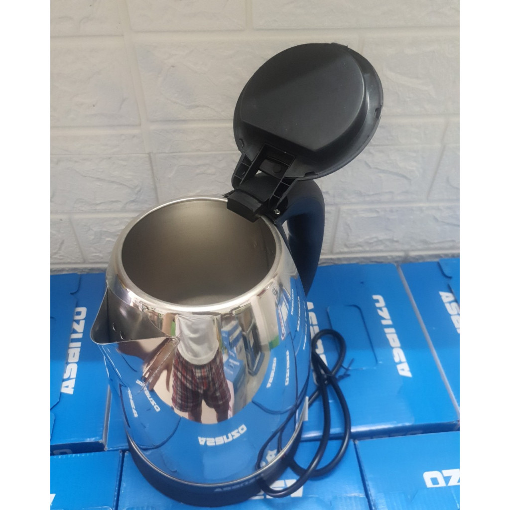 Bình Đun Siêu Tốc 1.8 Lít Asanzo SK1800 Công Suất 1500W, Bình Đun Siêu Tốc Nhanh Sôi Tiện Dụng