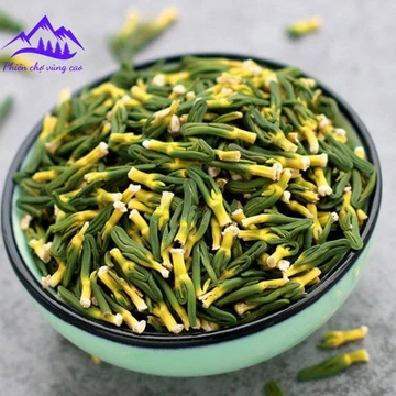 Trà tâm sen, tim sen khô sấy lạnh trị mất ngủ loại 1 (200g, 500g, 1kg). Tâm sen Huế sao vàng pha trà dễ ngủ, ngủ ngon