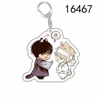 Móc Khoá, Mô Hình Standee Anime Đêm Bên Làn Nước Hot BL Manhua Taeju Eui Hyun Trang Trí Bàn Học, Làm Việc