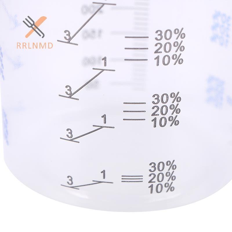 Rrlnmd 10 Chiếc 600ml Sơn Nhựa Trộn Cốc Trộn Sơn Trộn Hiệu Chuẩn Cốc MỚI