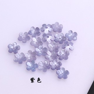 10 Chiếc 1 Bộ 10 Mm Cánh Hoa Tròn Năm Cánh Hoa Chất Lượng Cao Acetate Tự Làm Handmade Kẹp Tóc Chất Liệu