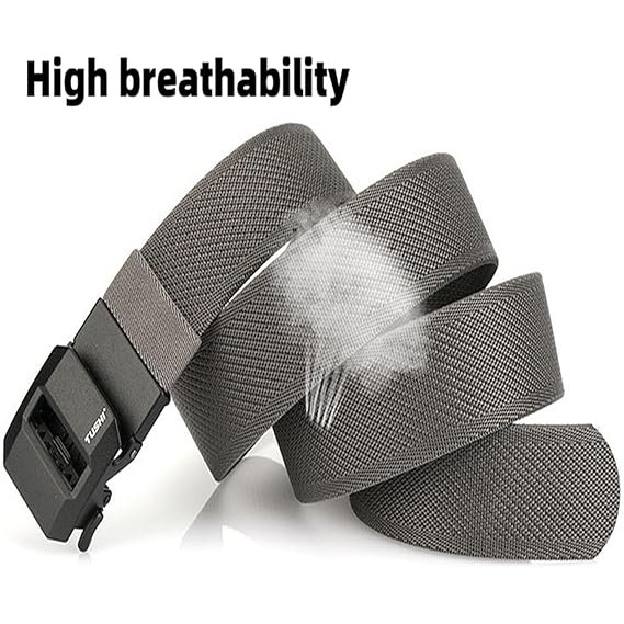 Ảnh Thắt lưng Exteriorm-U, Thắt lưng Nylon, Thắt lưng chiến thuật dệt cho nam, có khóa trượt tự động, có thể điều chỉnh 3