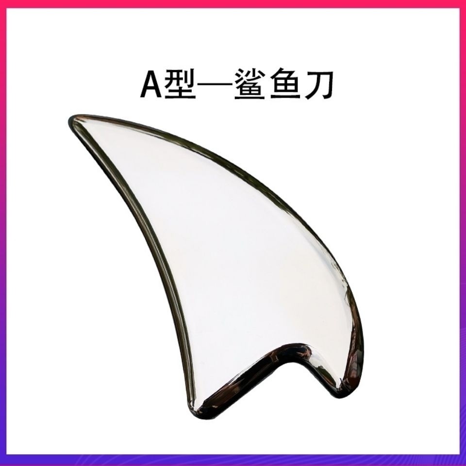 Gậy massage tam giác cá mập Fascia 316, bảng Gua Sha, trị liệu cơ bắp, thư giãn sâu, chăm sóc da mặt E5XB